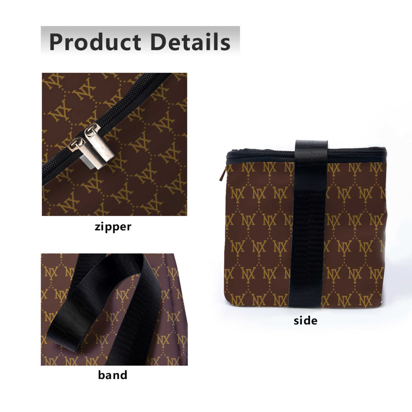 NXY Insulation Lunch Box Lunch Box Insulation Bag Thickened Portable Bento Box Bag For Student Large Capacity Picnic Bag