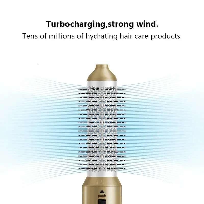 Professional 5 in 1 Styler With Electric Curg Iron Dryers Hair Curler Straightening Brush Styg Tools