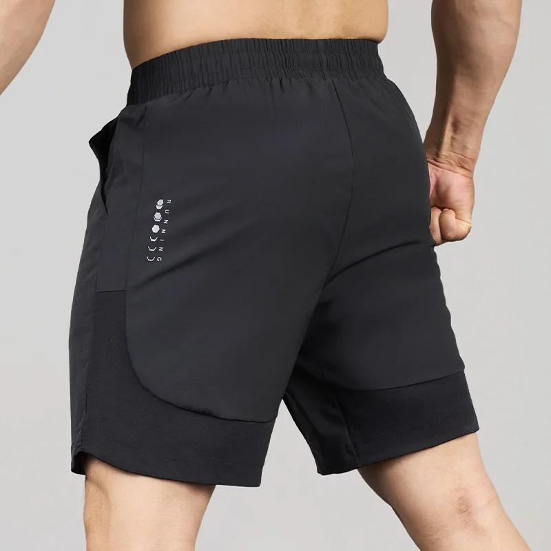 Training Shorts Men Running Quick Dry Breathable Lightweight Gym Sweat 7 Inch Workout Fitness Athletic Pants 250103