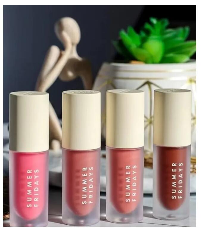 Dream Lip Oil 4 Colors Lipgloss Liquid Lipstick Moisturize Smooth Makeup Lips Glaze Butter LipBalm Pink Cloud Soft Mauve 4.5g LipCare Cosmetics