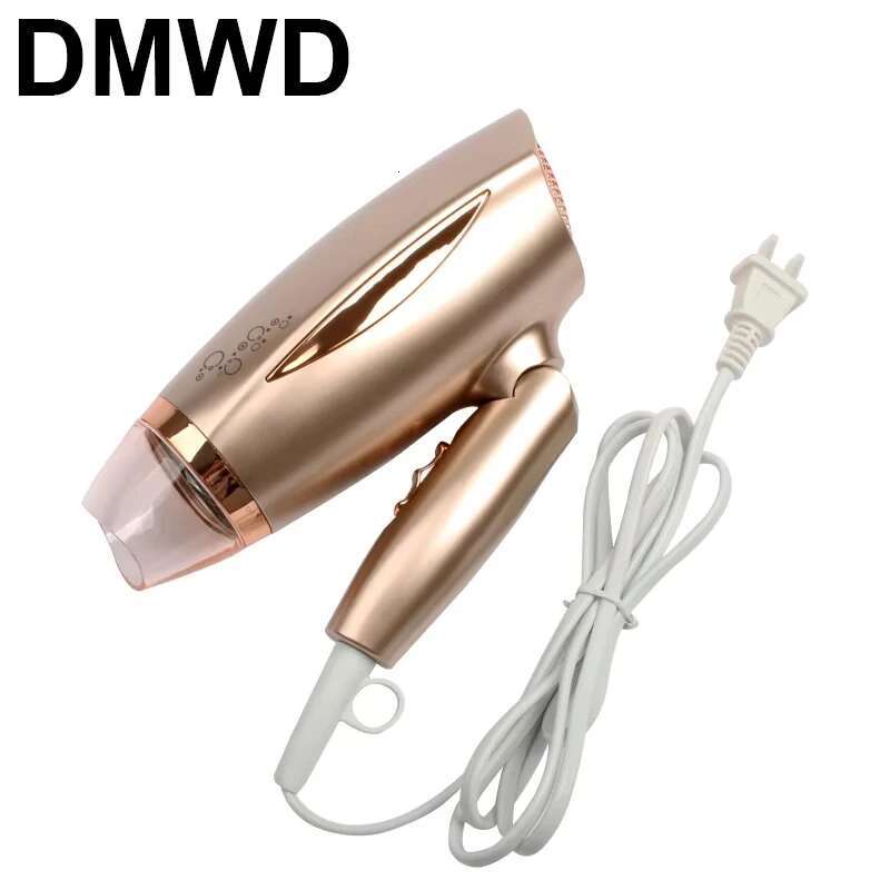 DMWD 1800W Foldable Professional Hair Dryer Electric Hot Cold Wind Hairdryer Handle Hairdressing Salon Styg Drying Air Blower