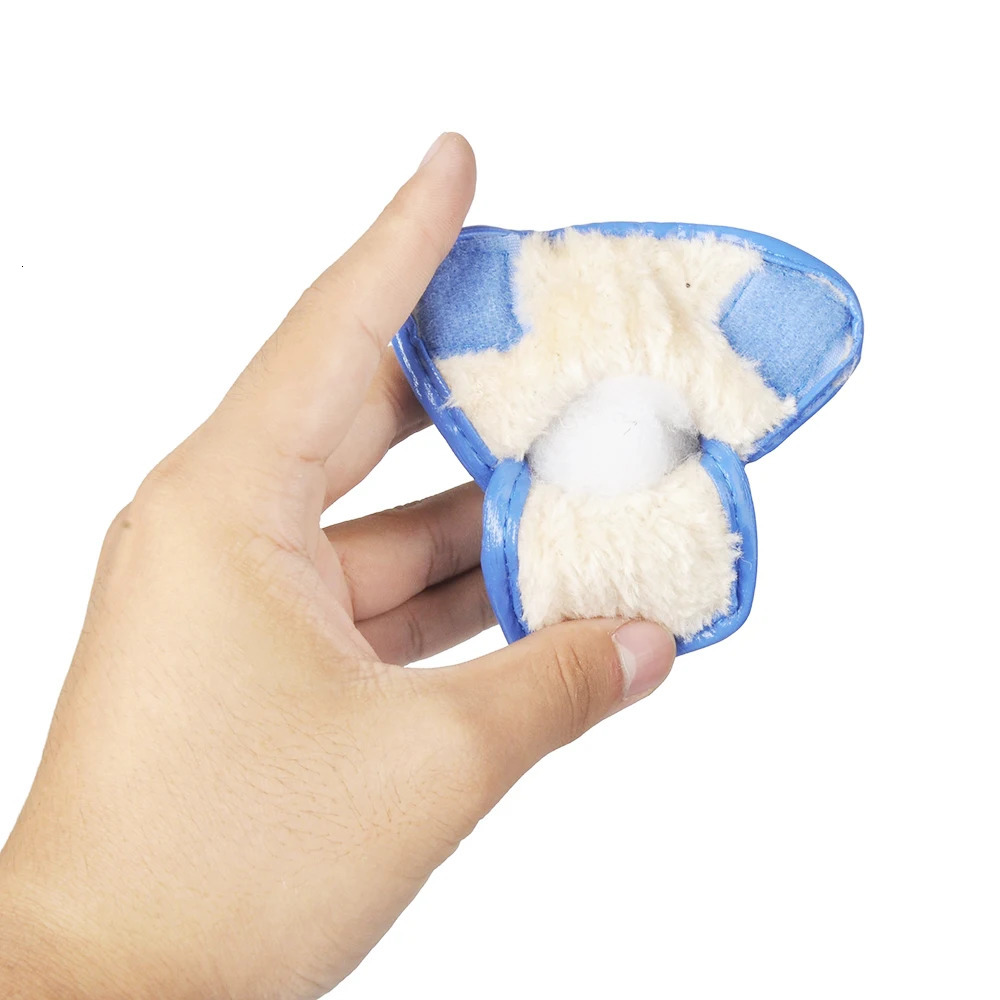 4 Piece Set of Pet Winter Cotton Shoes Leather Waterproof Warm Dog Boots Warm Boots for Small Dogs Outdoor Walking 250106