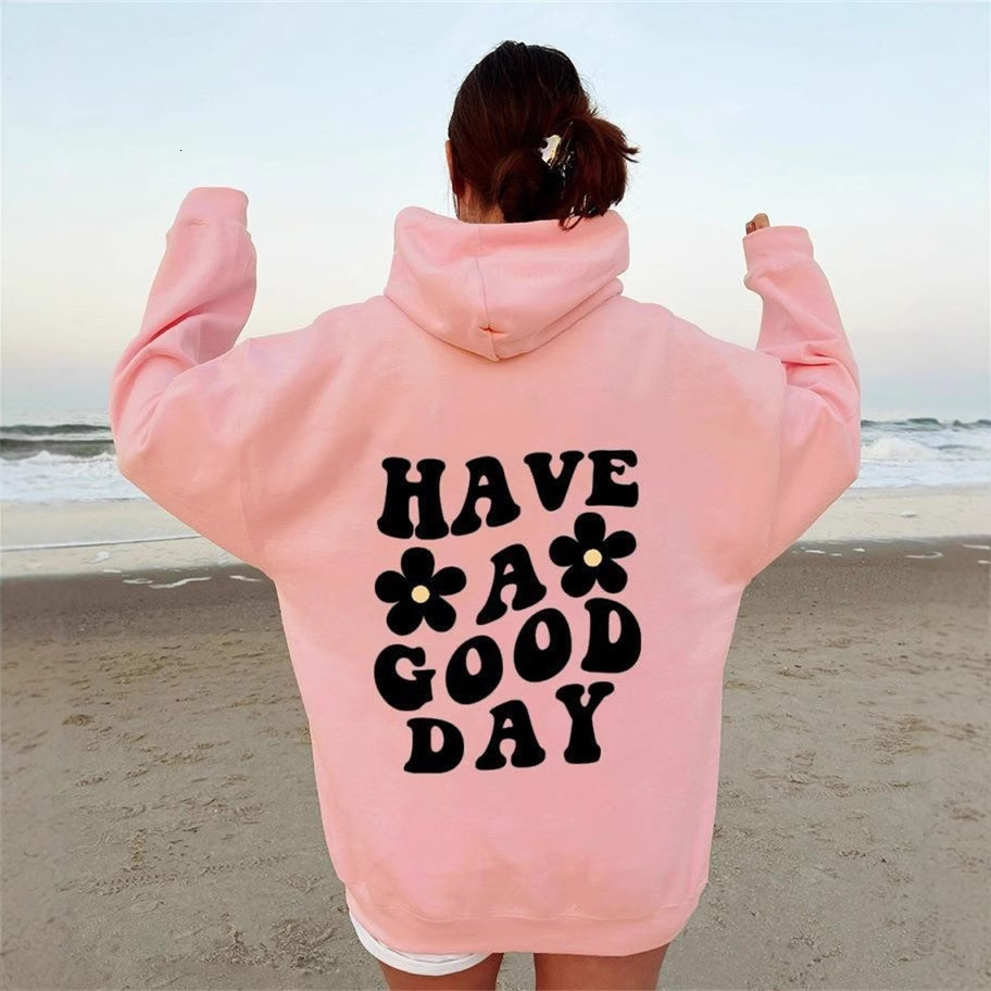 New Free Shipping Autumn Women's Fashion Set, Casual Fashion Rose Red Hooded Sweatshirt