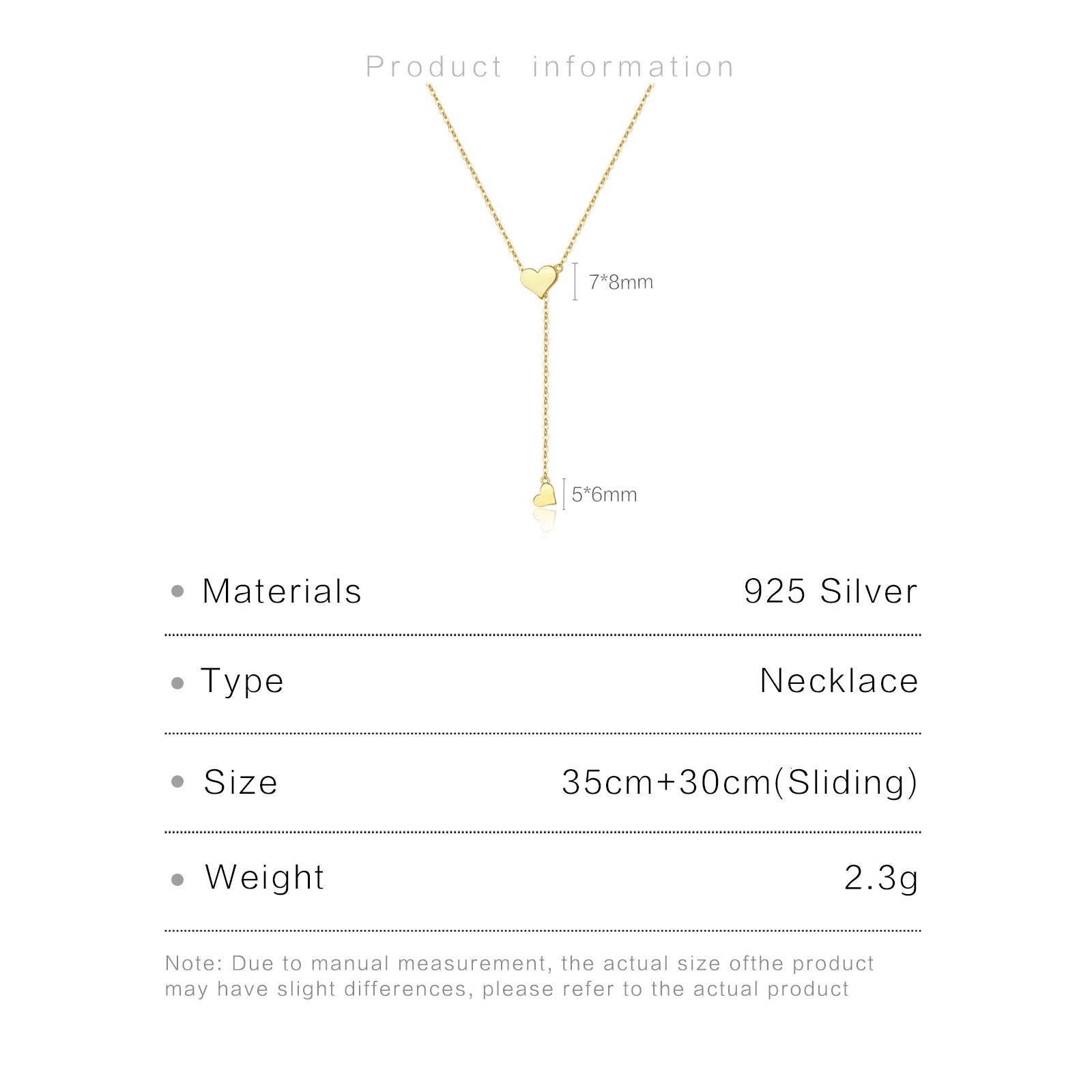 VEWANT 925 Sterling Silver Heart Pendant Long Chain Necklace Adjustable Choker 2024 Fine Jewelry 250106