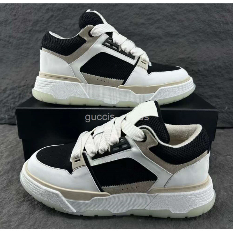 Shoe Mens Shoes Bread Sneakers Unisex Designer Chunky Platform Men Women Nubuck Mesh Leather Lace-Up Shoe Mens MA1 90S Classic casual shoes Men Designers shoe 01