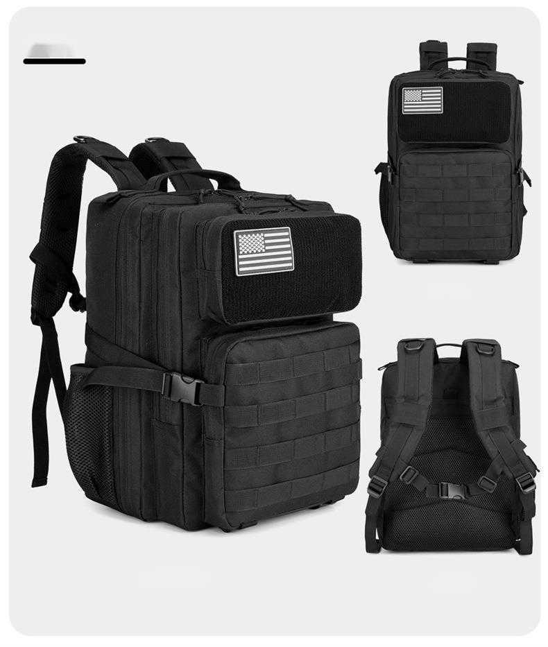 Tactical Bag Outdoor Hiking Bag Daypack Backpack Sports Multifunctional Large Capacity Travel Bag Backpack 240920