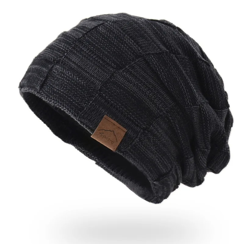 Women Men Winter Warm Hat For Adult Unisex Outdoor Wool Winter Knitted Beanies Skullies Casual Hats Cap Drop 250106