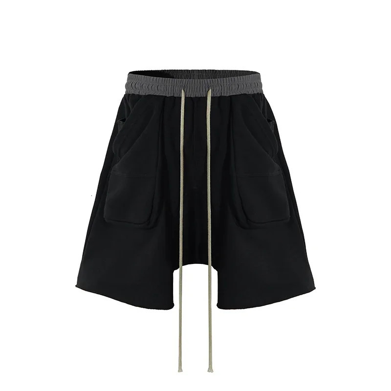 Large Pocket Cross Pant Streetwear Y2k Shorts Men Techwear Basketball 250103
