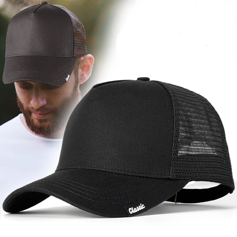 XL High Crown Baseball Cap Oversized Structured Dad Hats for Big Heads Adjustable Sports Golf Hat Sun Hat Summer Mesh Sun Hat 241230