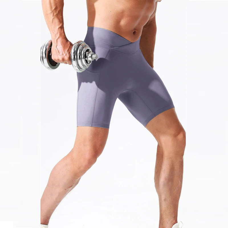 Compression Shorts Men Summer Sportswear Training Tights Gym Fitness Leggings Short Pants Sport Bottoms Running 250103