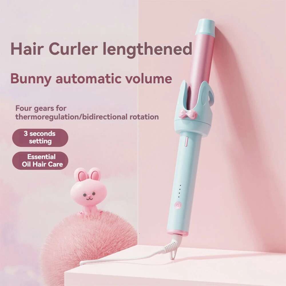 32MM Automatic Curler Auto Rotating Ceramic Electric Roller Professional Iron Curg Wand Hair Waver