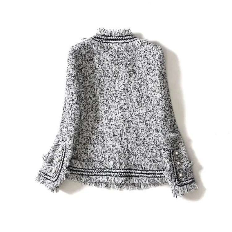 New Fair Maiden Celebrities Tweed Jacket Female Show Thin Little Sweet Wind Short Coat