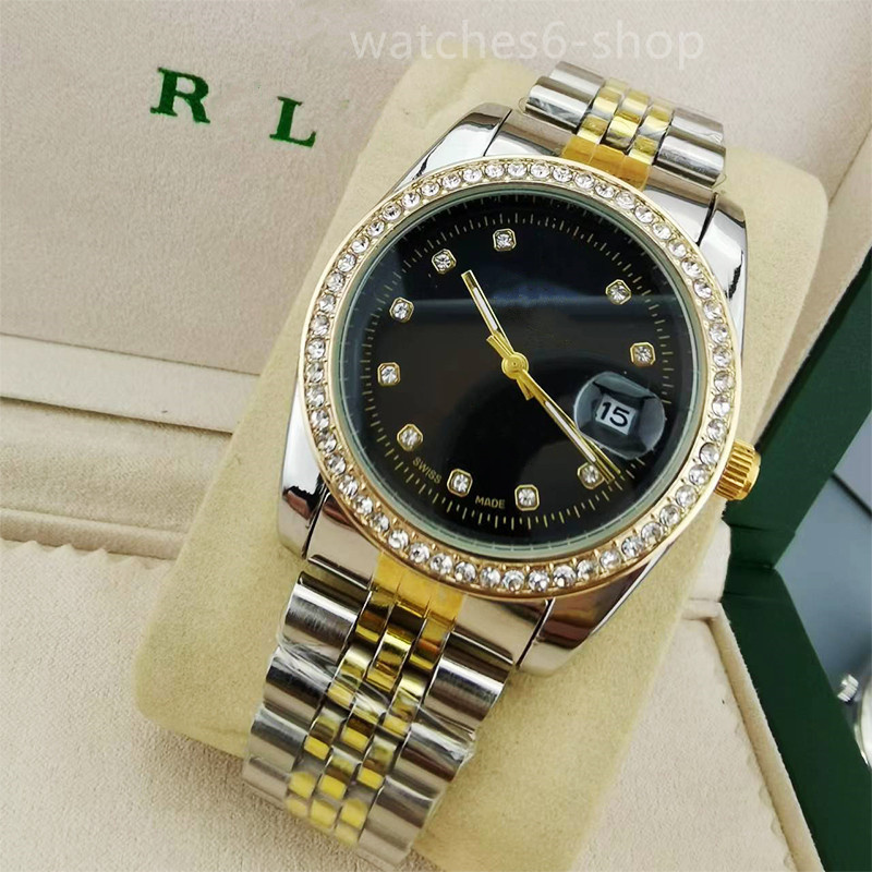 2025 Watch For Women Designer Business Mens Watches Stainless Steel Luxury Quartz Movement Wristwatch Clock Casual Chronograph for Holiday Couple Gift