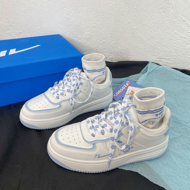 Ddmywed Sports For Women In Spring And Autumn New Board Comfortable Student White Shoes, Instagram Elegant Trendy Women's Shoes Chinese Brand Sho