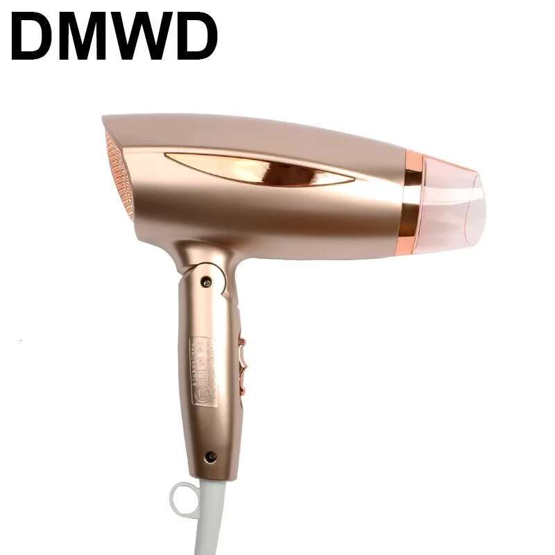 DMWD 1800W Foldable Professional Hair Dryer Electric Hot Cold Wind Hairdryer Handle Hairdressing Salon Styg Drying Air Blower