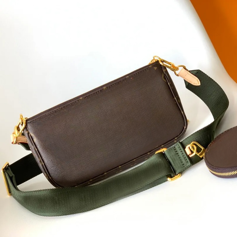 Designer Bags Women Wallet Handbag Fashion Leather Shoulder Women Bags Leisure Versatile Retro Style Old Flower BagLeisure Versatile Composite Versatile Bags