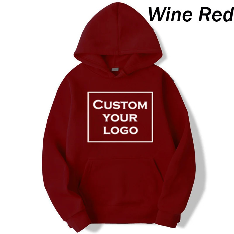 DIY Mens and Womens Solid Color Pocket Hoodies Sports Fitness Sweatshirts Fashionable Casual Pullovers Multi Color 250106