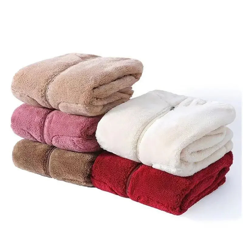 Rocker Fleece Sweatshirt Women Hooded Coral Fleece Jacket Autumn Winter Coat Warm Long Sleeve Zipper Sportswear Casual Loose 250106