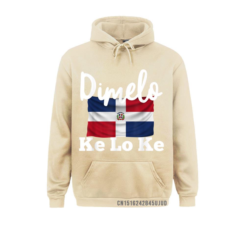 Dimelo Ke Lo Ke Dominican Republic Pullover Comfortable Sweatshirts Hoodies For Male Faddish England Style Sweatshirts