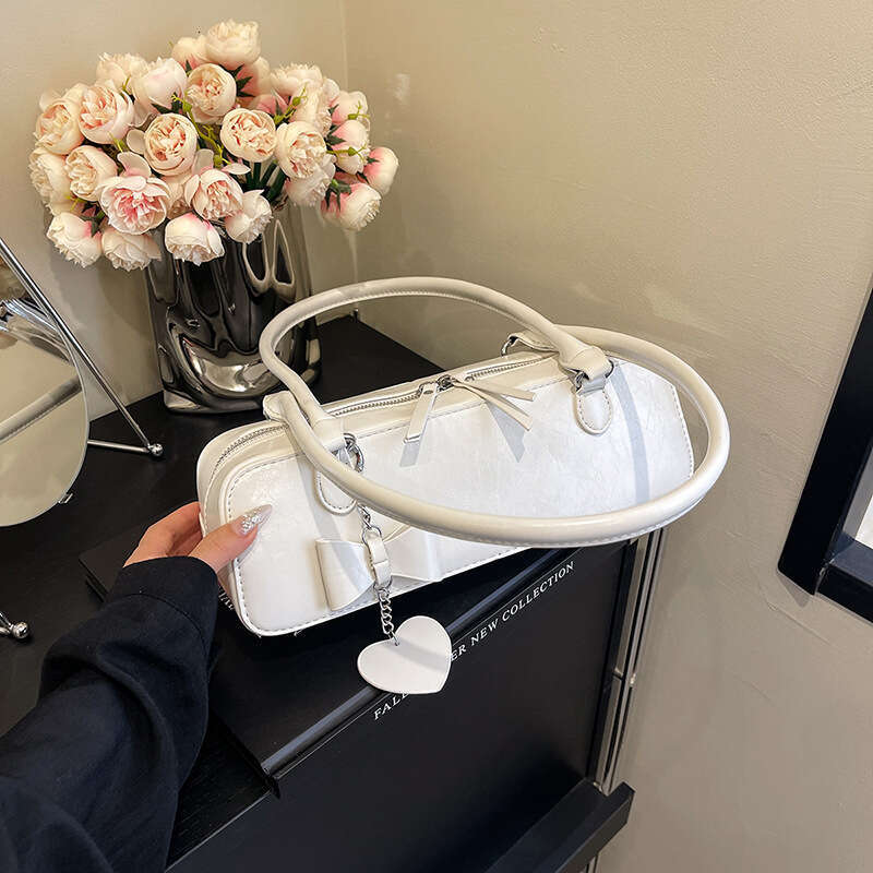 Cross Border Niche Capacity New Single Shoulder Underarm Fashionable French Stick Bag, Women's Hand-Held Large Bags