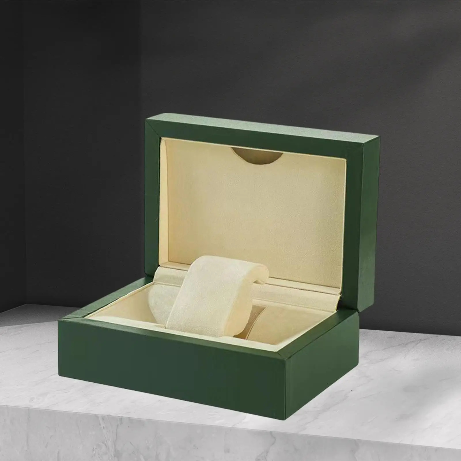 Watch Display Box Home Decoration Wooden Portable Watch Pad Store Display Dustproof Womens Necklace Birthday Gift 250102