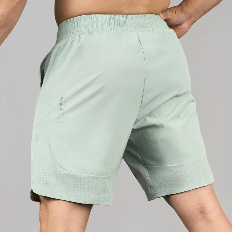 Training Shorts Men Running Quick Dry Breathable Lightweight Gym Sweat 7 Inch Workout Fitness Athletic Pants 250103