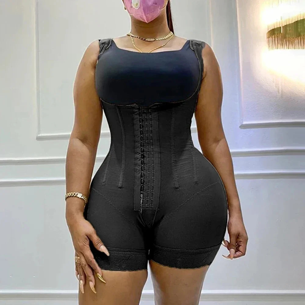Fajas Colombianas Post Liposuction Reductoras Postpartum Girdle Stage 2 BBL Tummy Tucker Full Body Sculpting Shapewear 250103