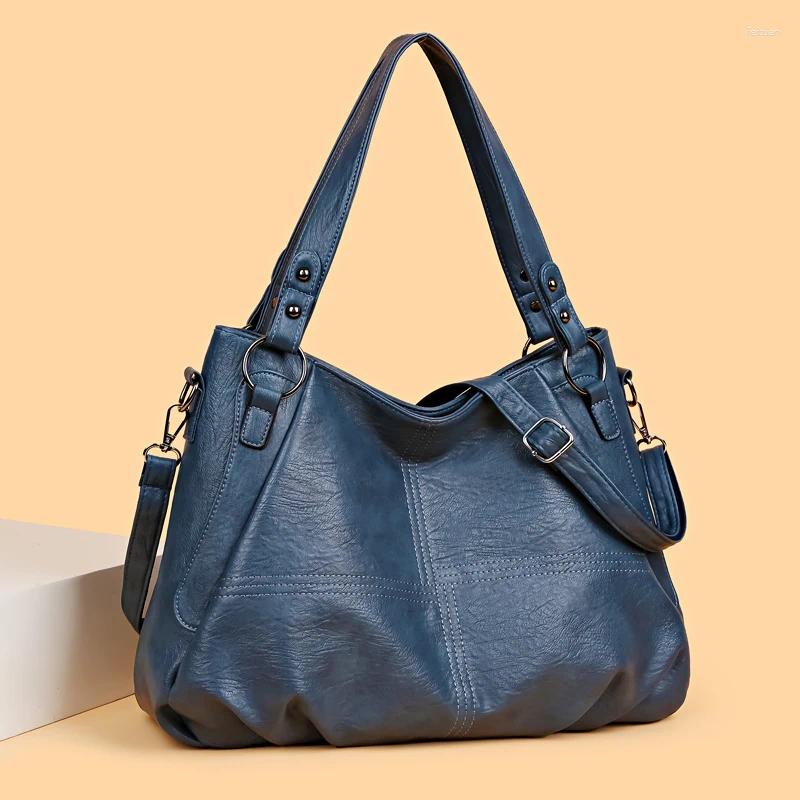 hot Leather Shoulder Bag for Women - Large Capacity, Soft, Stylish & Everyday Use