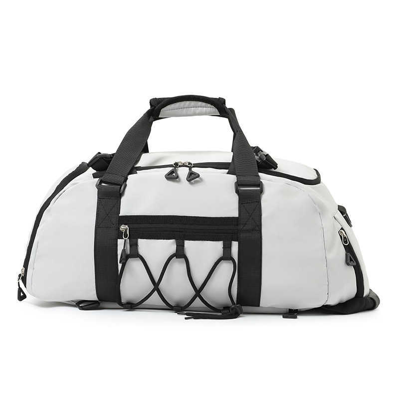 Mens And WoMens Commuting Large Capacity Travel Bag Tourism Swimming Dry Wet Separation Fitness Bag Hand-held Daypack Multifunctional Backpack 240920