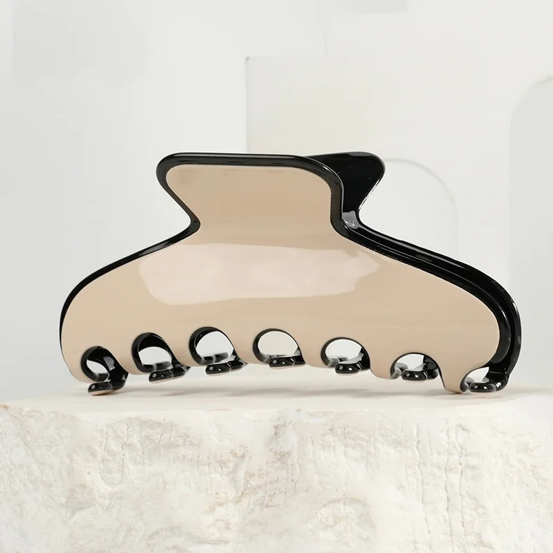 INS Fashion Hair Claw Clip for Women Girls Fine Handmade Hair Accessory Ornament Jewelry - Ponytail Holder for Christmas Bridal 250106