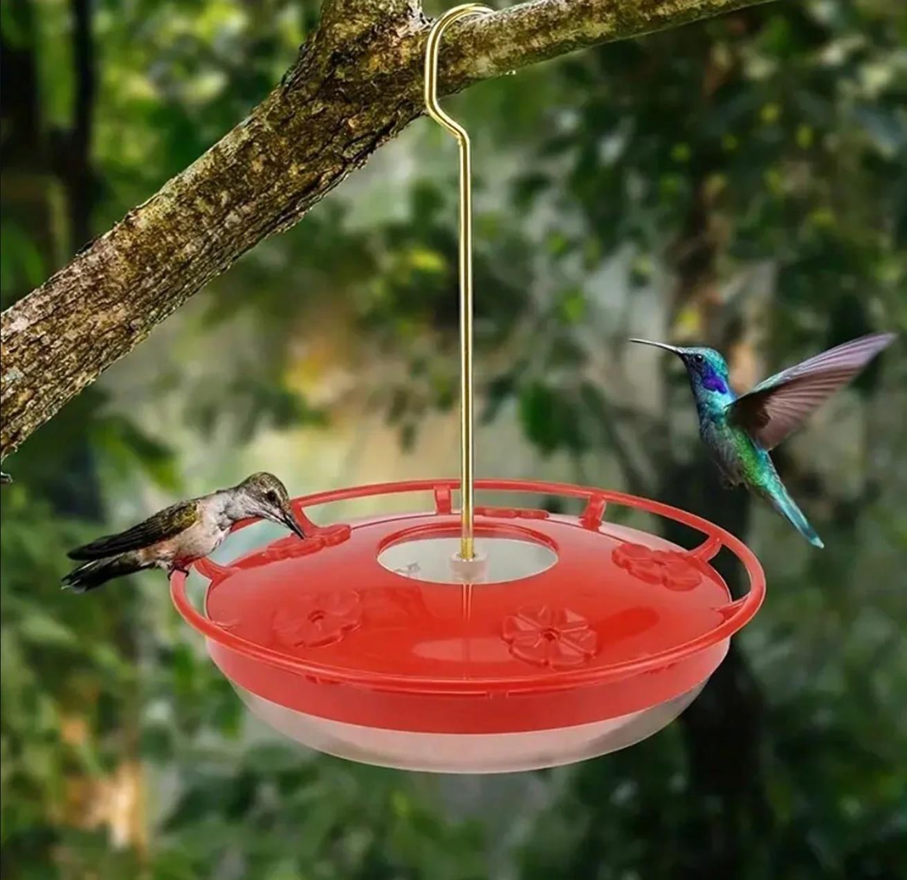 Hummingbird Feeders for Outdoors Hanging With Perch And Built-in Ant Moat Humming Bird Feeder 2024 New Windchime