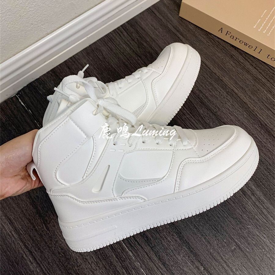 Ddmywed Spring And Autumn New Thick Soled Comfortable Dad Women's Casual Sports High Top Board Shoes Chinese Brand Shoes F0106-30 ddmythur