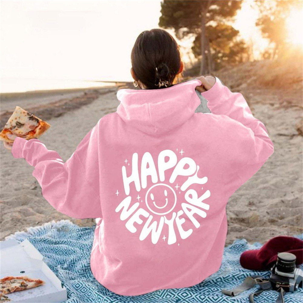 Letter Back Printed Sweatshirt Spring Autumn Men's And Women's Long Sleeved Versatile Casual Top Hooded Sweatshirt