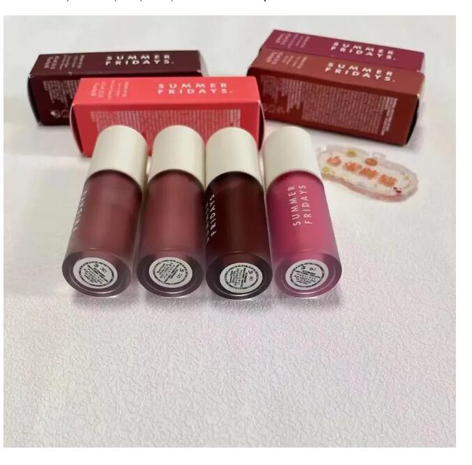 Dream Lip Oil 4 Colors Lipgloss Liquid Lipstick Moisturize Smooth Makeup Lips Glaze Butter LipBalm Pink Cloud Soft Mauve 4.5g LipCare Cosmetics