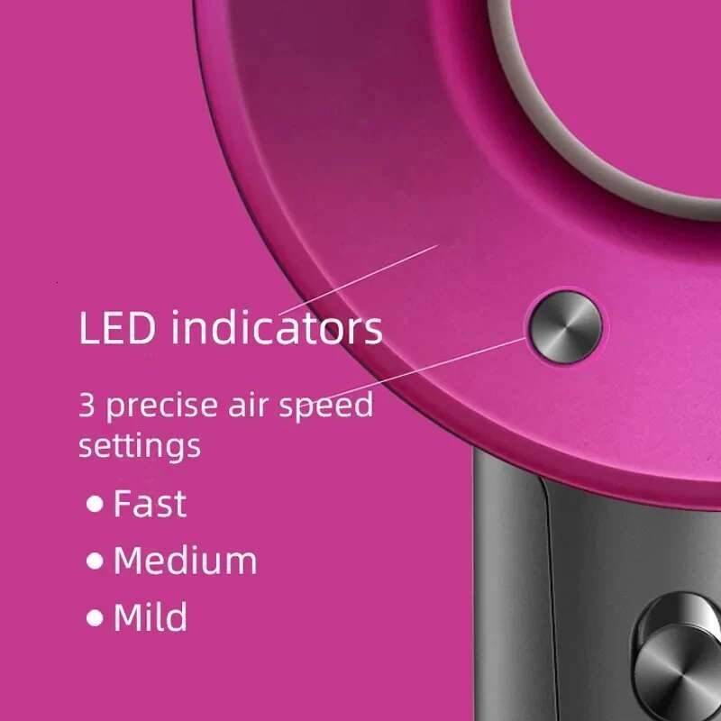 Professinal Leafless Negative Lon Hair Care 110000rpm Powerful Hairdryer Constant 200 Million Anion Blow Dryer