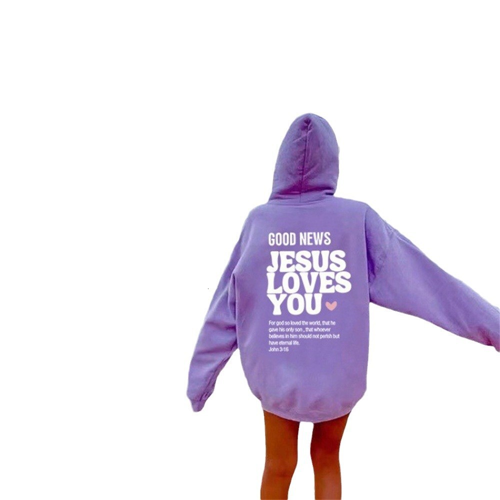 2025 New Model Free Shipping Fashion Women's Velvet Thick Solid Back Letter Printed Kangaroo Pocket Drawstring Couple Hoodie