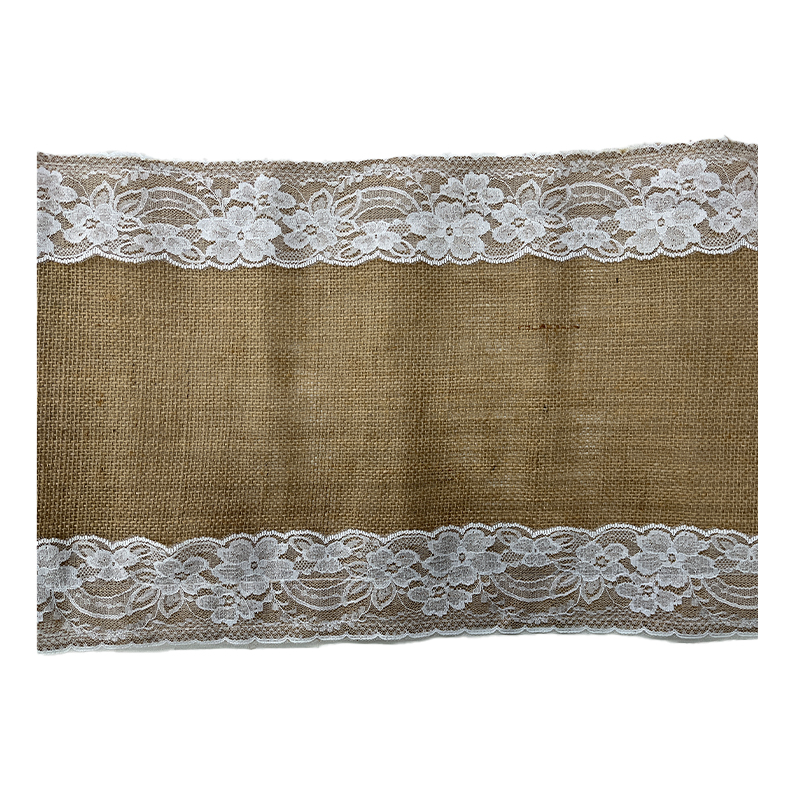 Sustainable Hemp Fabric Tablecloth with Stylish Design Natural Hemp Table Runner for Eco-Friendly Dining Decoration