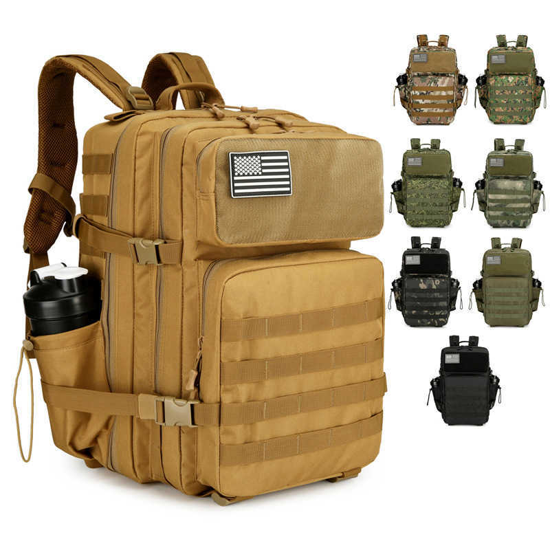 Tactical Package Outdoor Sports 3d Package Camping Sports travel bag Daypack Outdoor Mountaineering Camouflage Backpack 240920