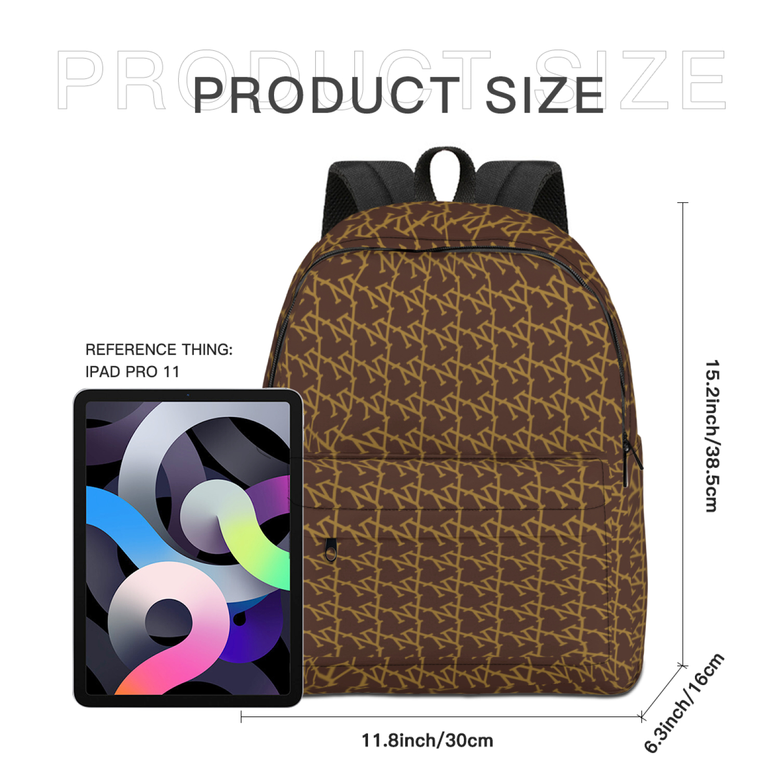 NXY 2-piece suit schoolbags backpack designer bag women backpacks book bags womens fashion all-match classic Letter back packs with totes lunch bag