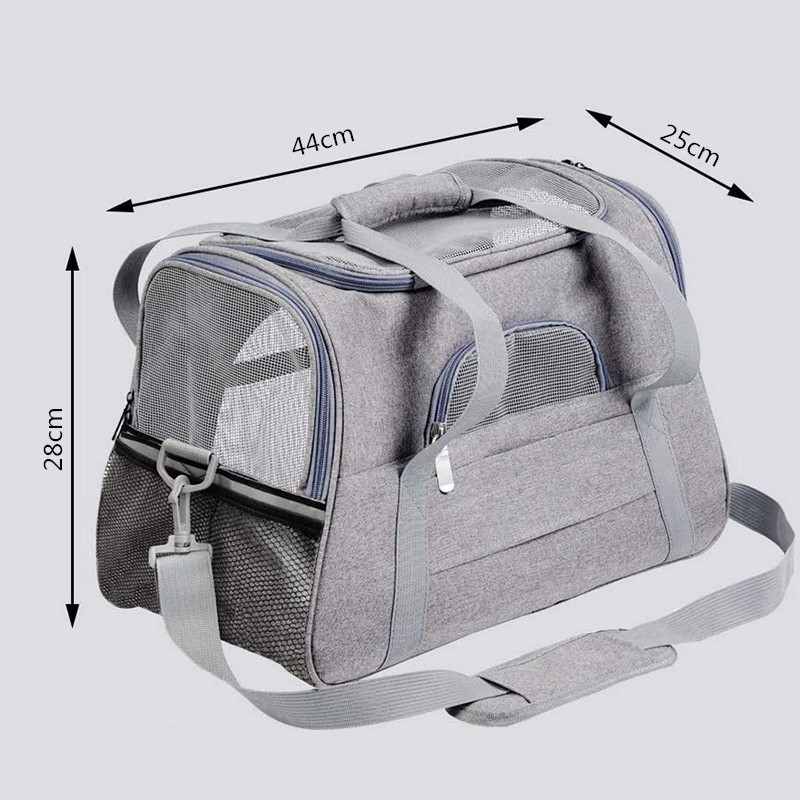 Designer Dog Carrier Bag Cat Small Dog Outdoor Travel Portable Bag for Breathable Car Seat Bags