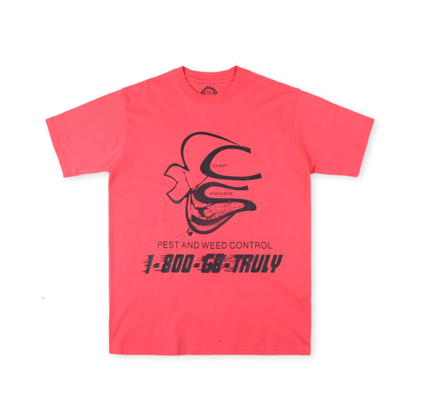 New Hip Hop Brand 555555 Foam Letter Love Round Neck Short Sleeve T-shirt for Men and Women