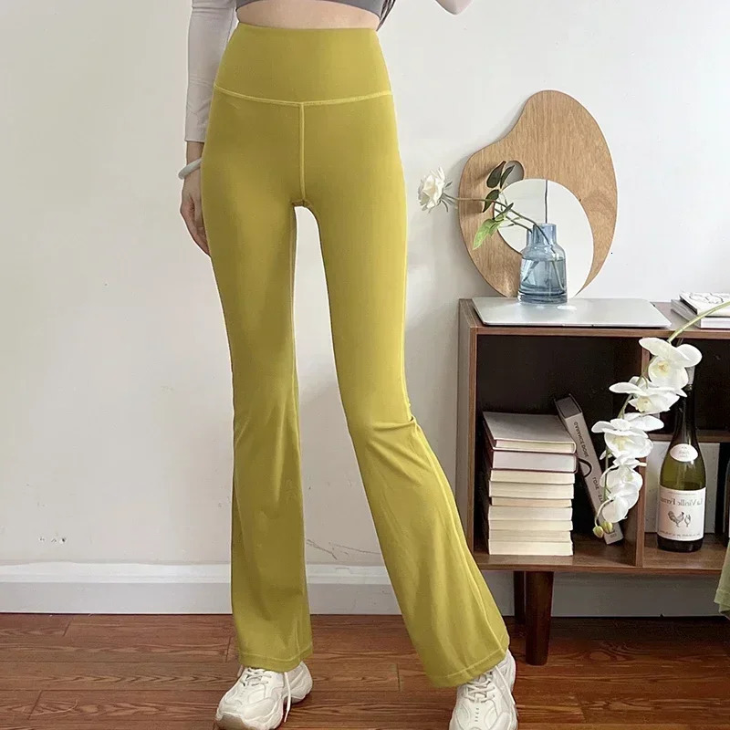 Yoga Legging Classic Flare Pants Women Sports Tights Fit Pants High Waist Fitness Wear Yoga Flare Pants 241231