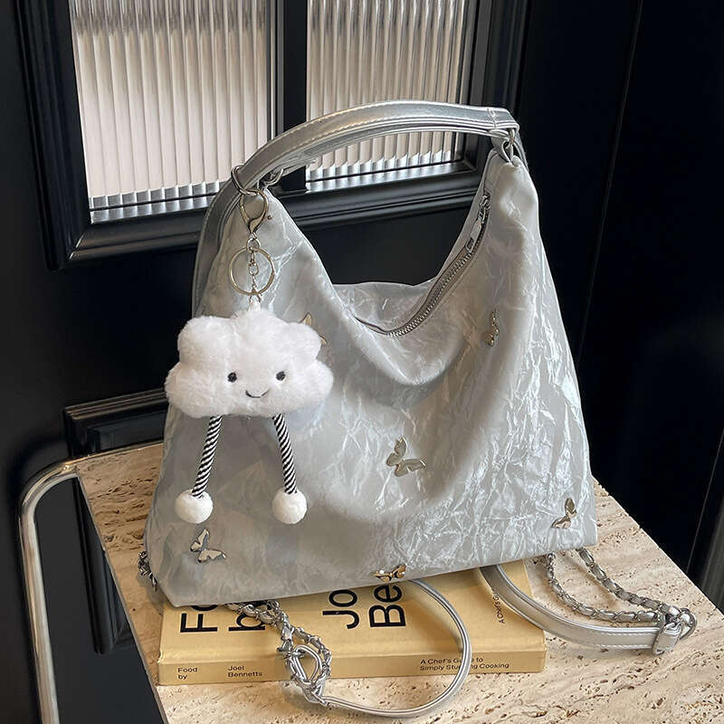 Large Capacity Bag, Women's New High-End Niche Design, Commuting Multifunctional Backpack, Single Shoulder Crossbody Backpack