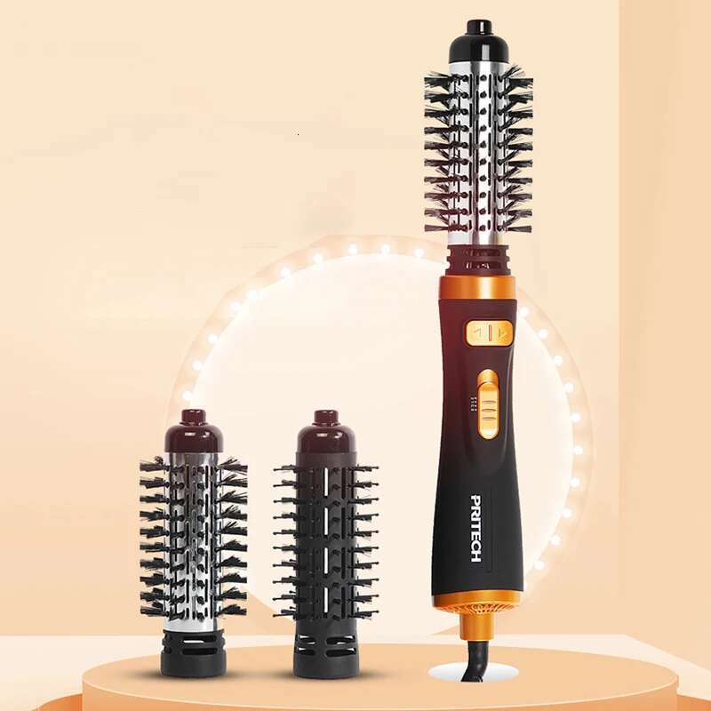 Youpin Pritech Hot Wind Combed Rotating Electric Curg Stick Roll Straight Two -use Fluffy 900W Hair Dryer