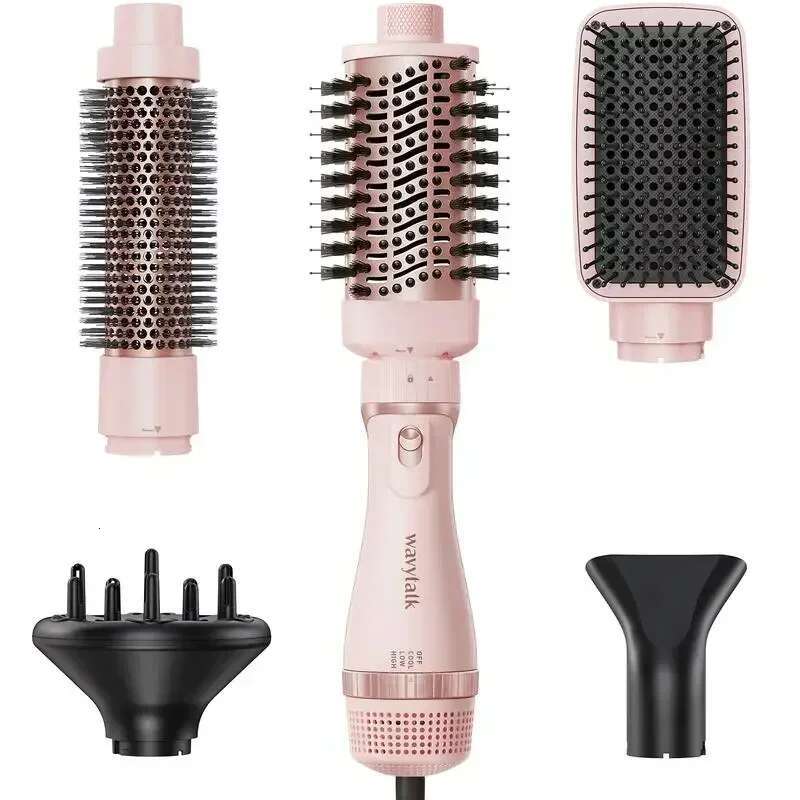 Wavytalk 5 in 1 Brush One Step Hair Dryer Styler Set for Easy and Fast Salon-Style Blowouts