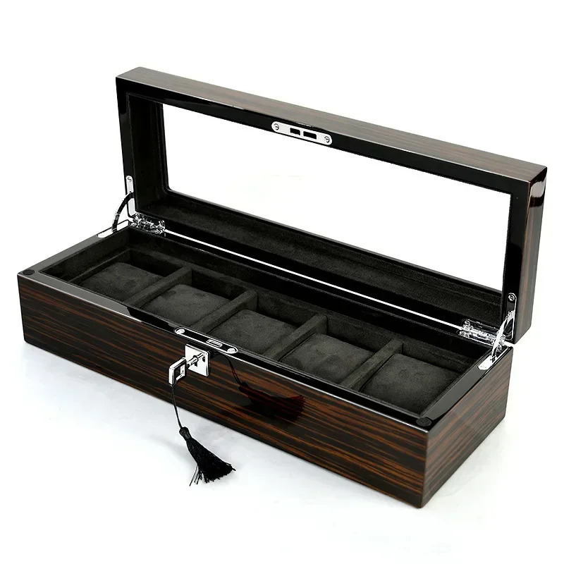 Watch Box Wooden Organizer Storage Box for Watch Display Box 15 Slot Personalized Portable Safe Storage Box Packaging NH36 250102