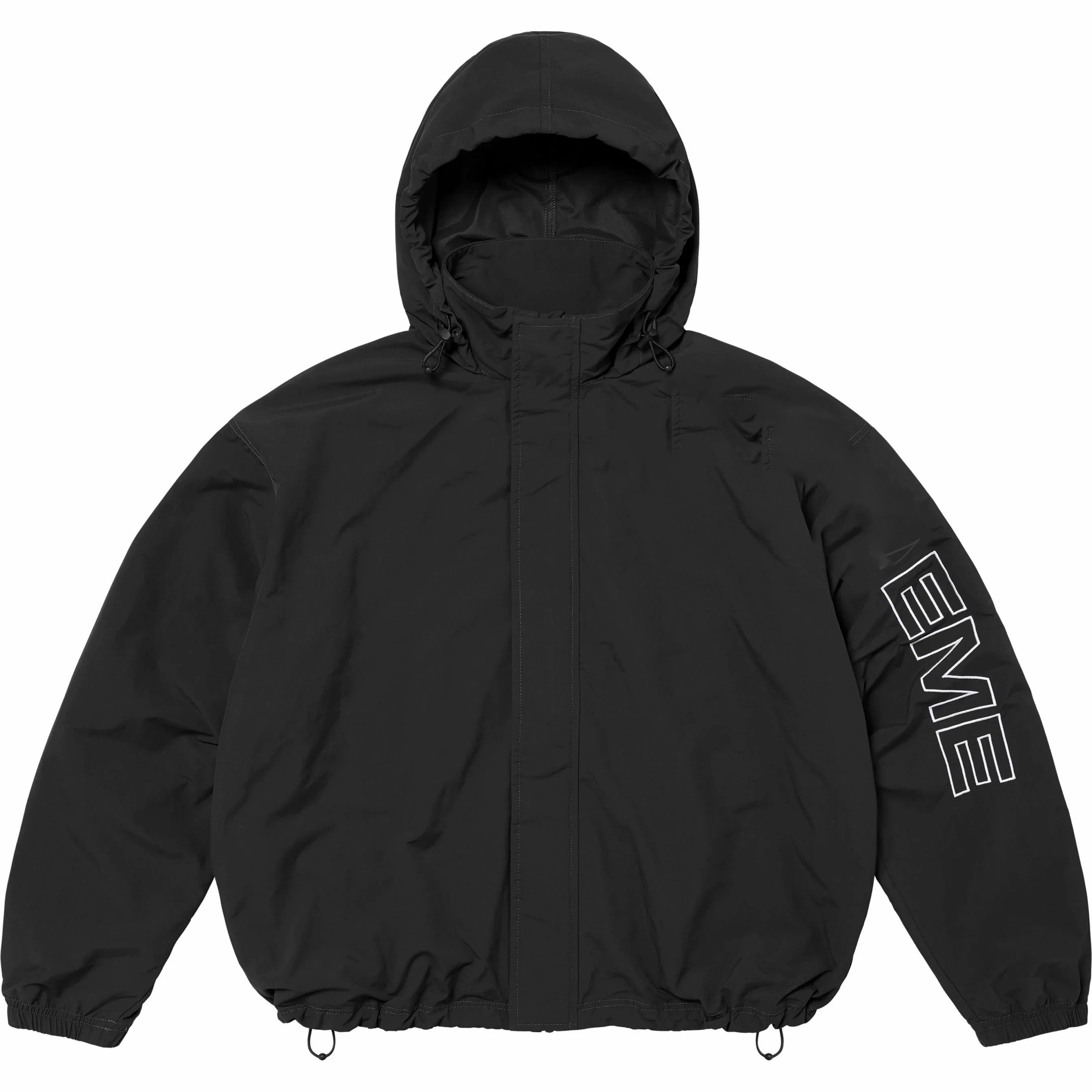 2024 Spellout Track Suit Waterproof Fabric Jacket Pant Us Size S-XL