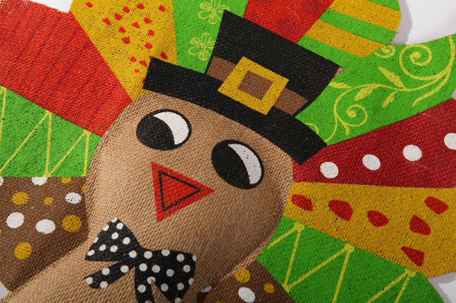Thanksgiving Handmade Turkey Ornament - Seasonal Wall Hanger & Home Decorative Piece