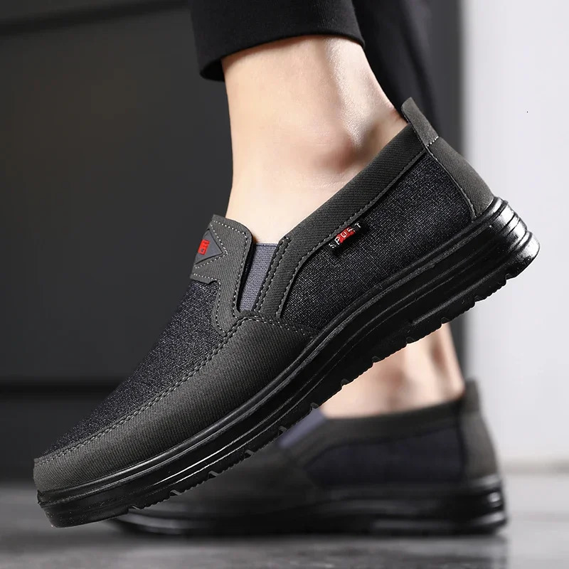 Lightweight Men Casual Shoes Canvas Shoes Wear-resistance Non-slip Mens Loafers Breathable Comfort Driving Shoes Zapato Hombre 250106