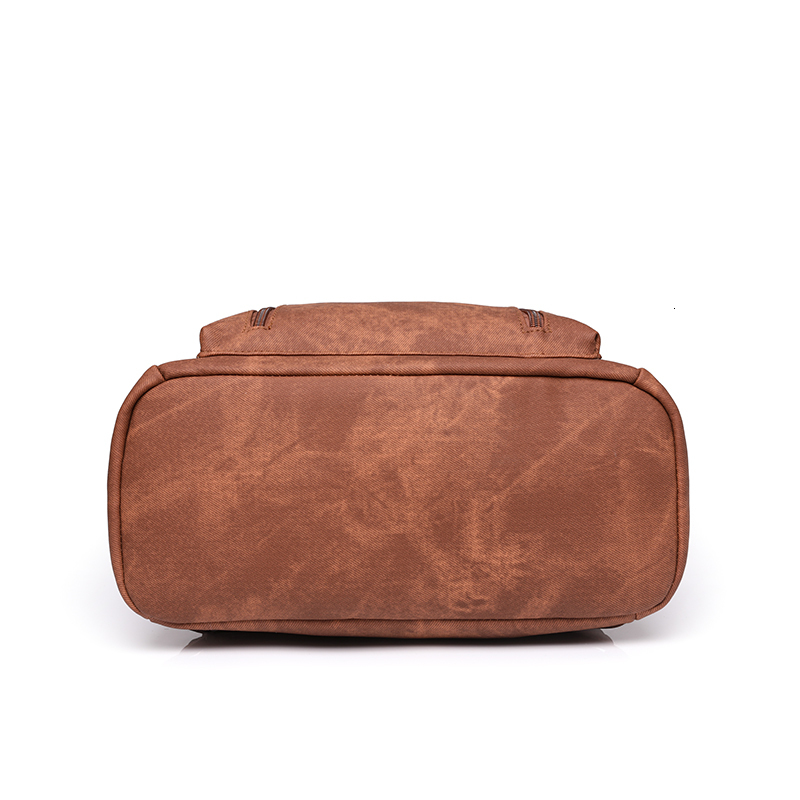 2024 New Fashion Purse For Women Casual 5Colors Vegan Leather Shoulder Bag Ladies Zipper Magnetic Flap Backpack